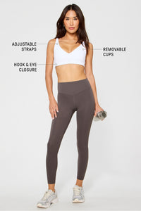 PURELUXE LONGLINE LOW IMPACT BRA
