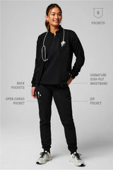 High-Rise On-Call Scrub Jogger