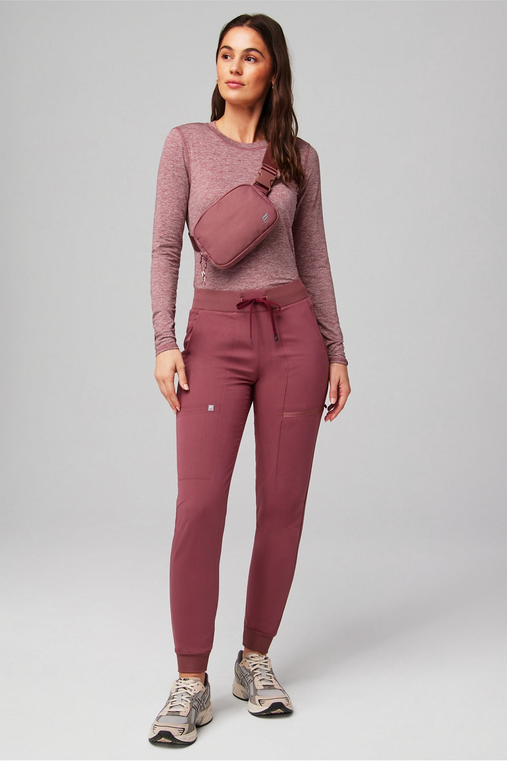 High-Rise On-Call Scrub Jogger