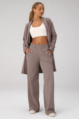 YEAR ROUND TERRY OVERSIZED CARDIGAN