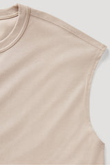 THE EFFORTLESS OVERSIZED MUSCLE TANK