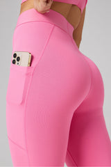 ON-THE-GO HIGH-WAISTED LEGGING-SHORT