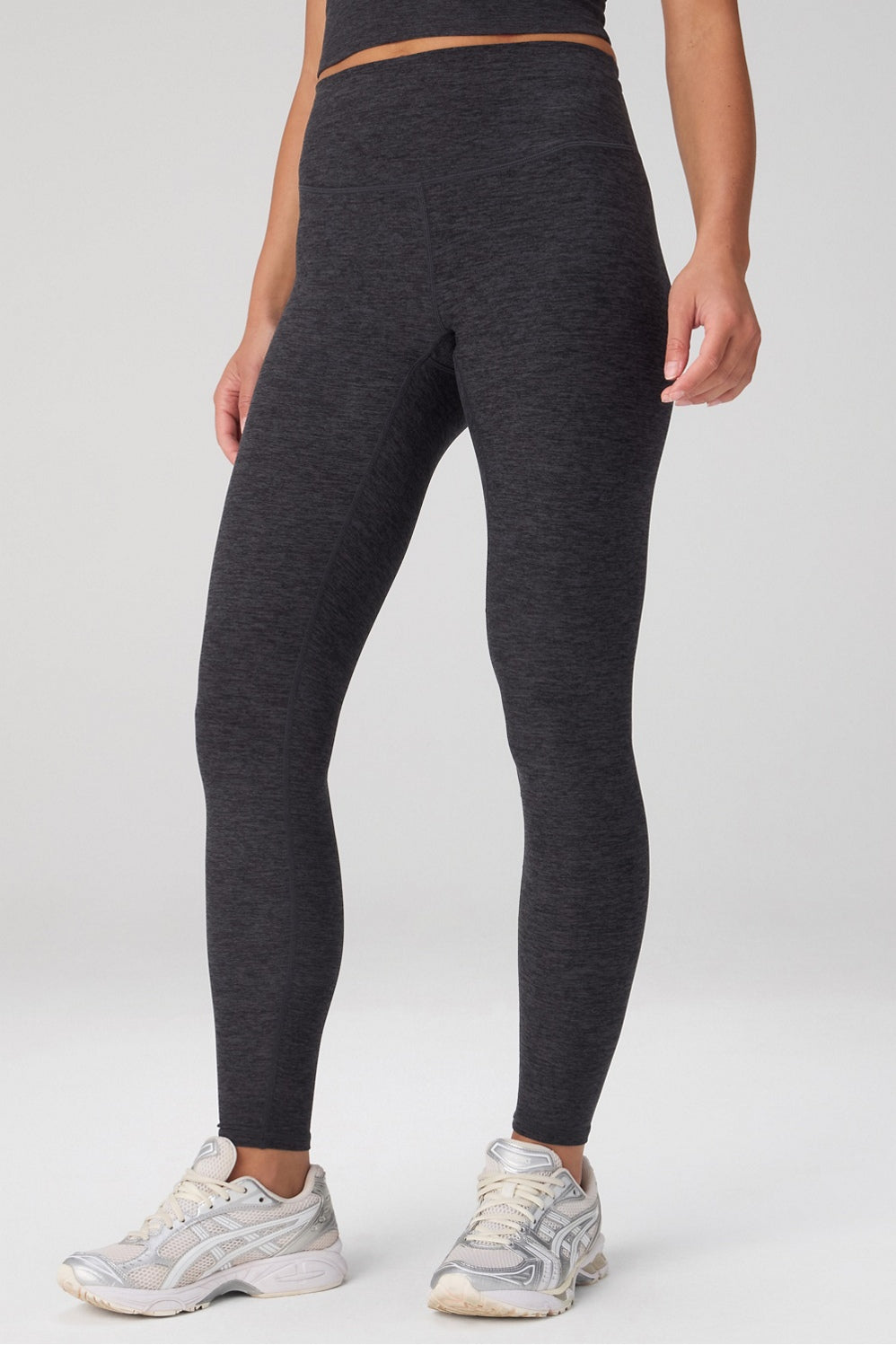 HEATHERFLEX HIGH-WAISTED TLC LEGGING-SHORT