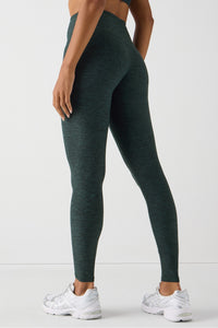 HEATHERFLEX HIGH-WAISTED TLC LEGGING-SHORT