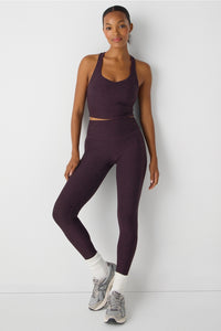 HEATHERFLEX HIGH-WAISTED TLC LEGGING-SHORT