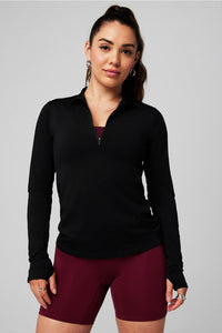 FEATHER TECH+HALF-ZIP TOP