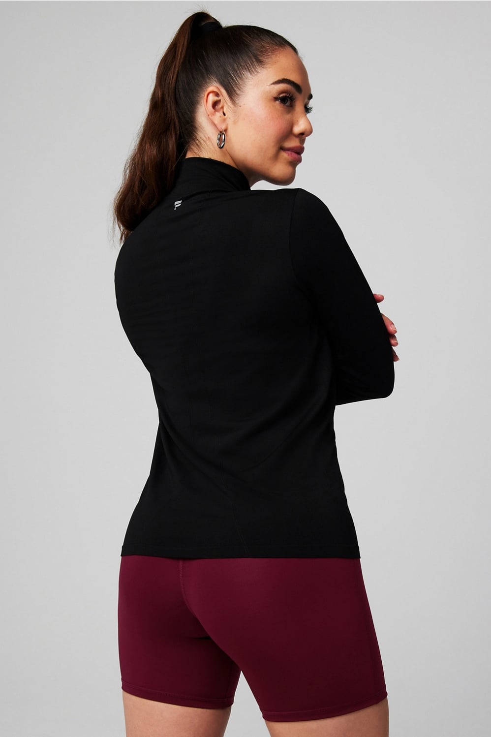 FEATHER TECH+HALF-ZIP TOP