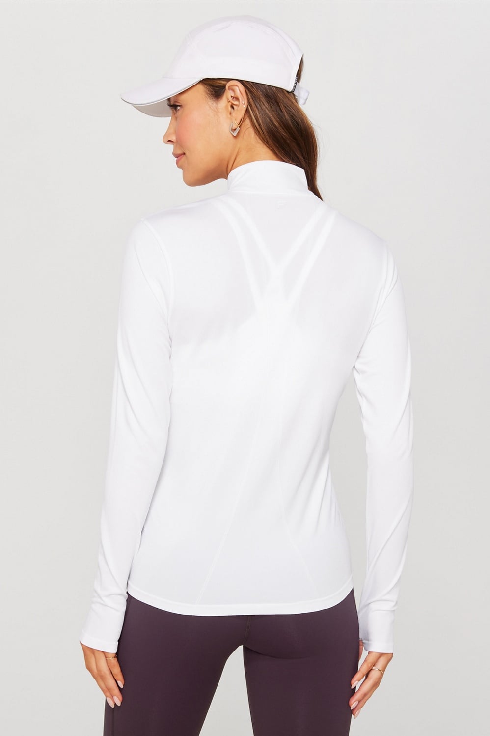 FEATHER TECH+HALF-ZIP TOP