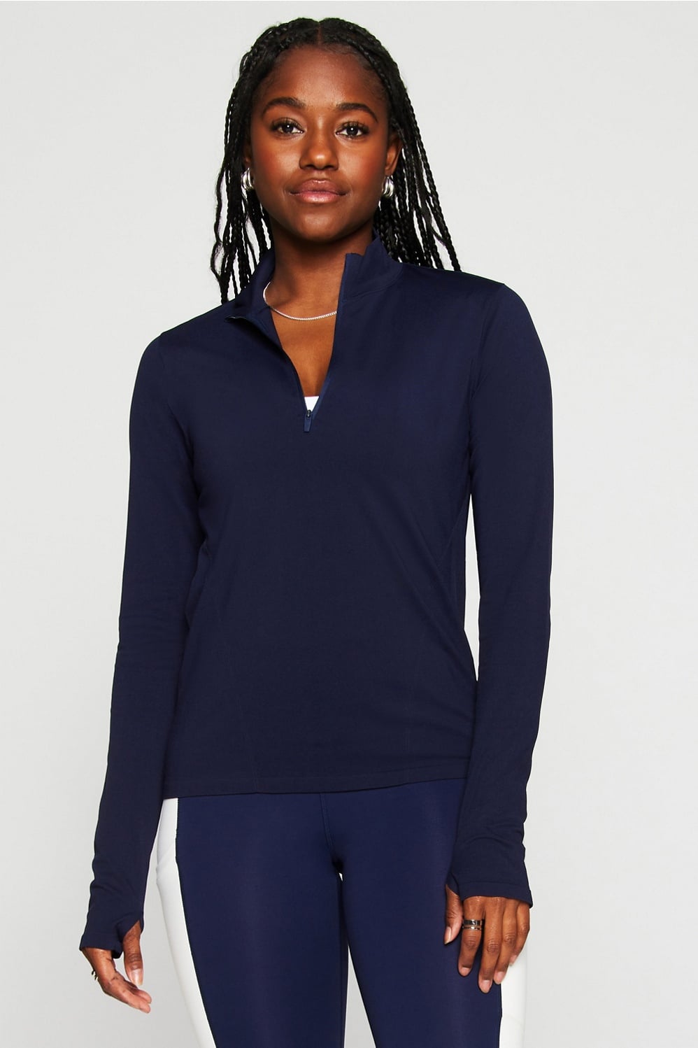 FEATHER TECH+HALF-ZIP TOP