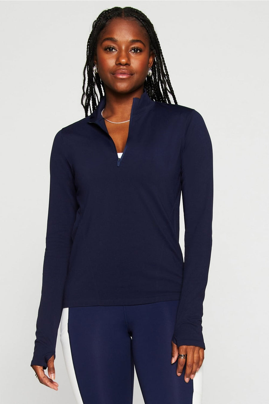 FEATHER TECH+HALF-ZIP TOP