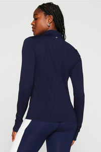 FEATHER TECH+HALF-ZIP TOP