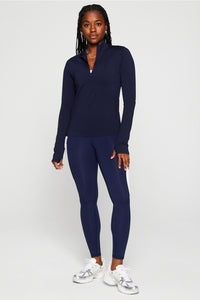 FEATHER TECH+HALF-ZIP TOP