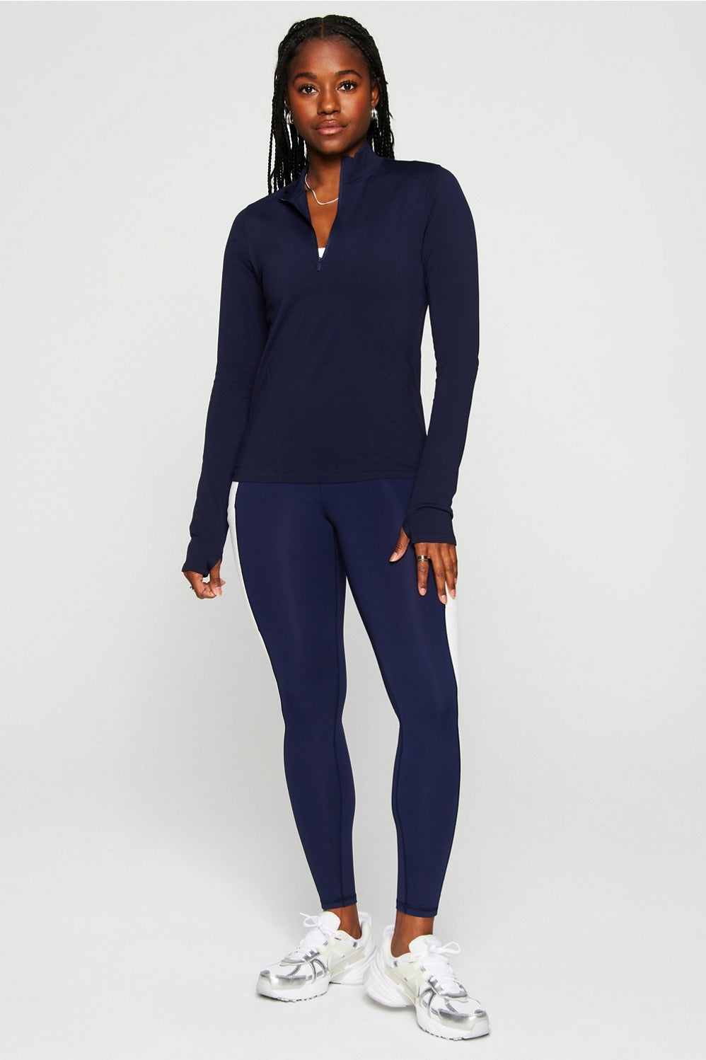 FEATHER TECH+HALF-ZIP TOP