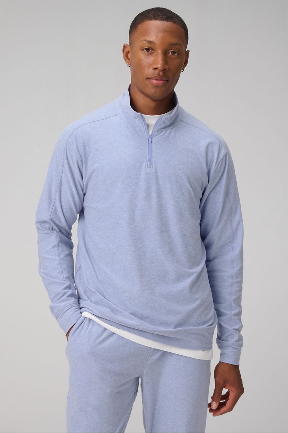 THE CLOUD JERSEY QUARTER ZIP