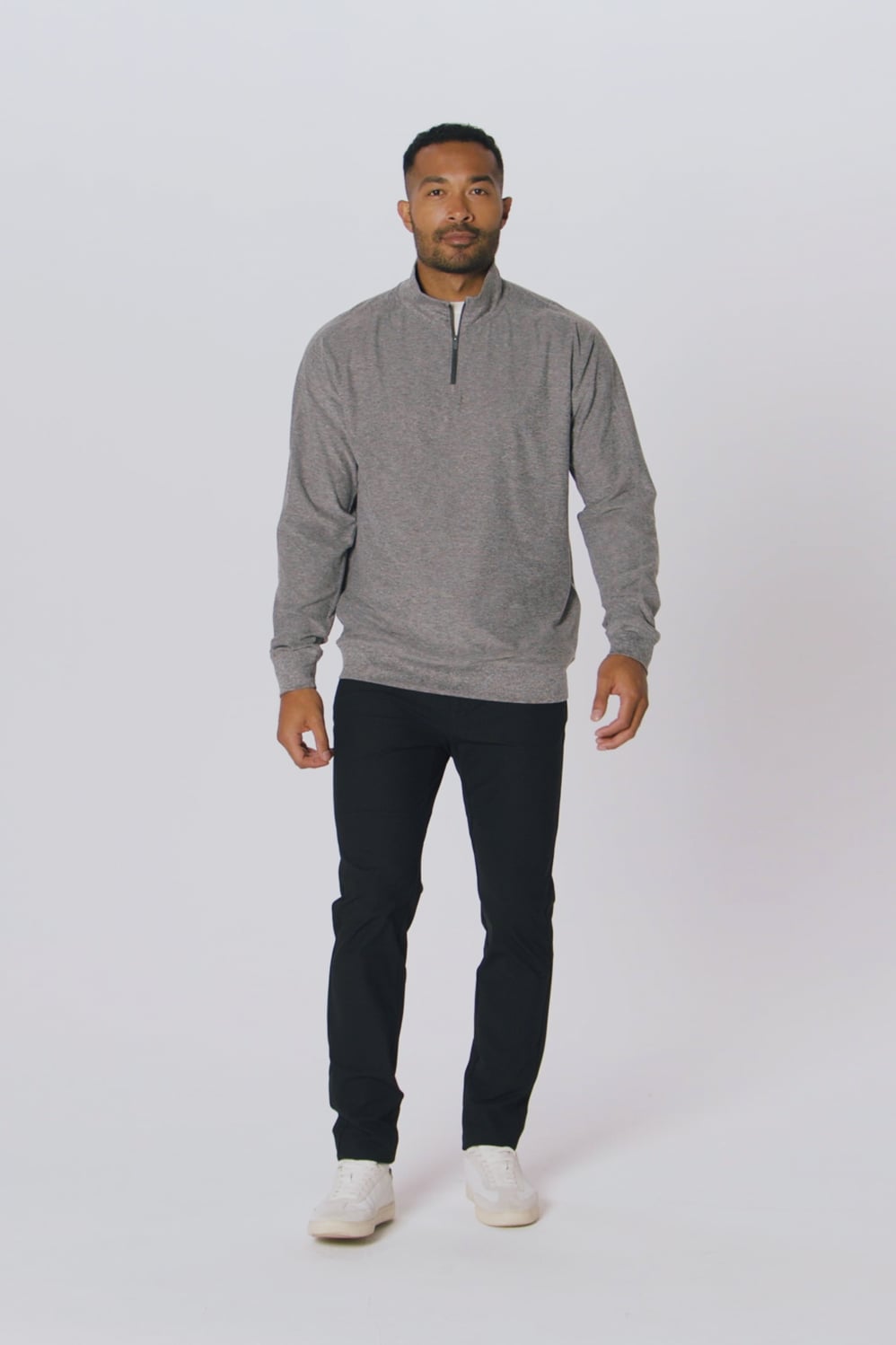 THE CLOUD JERSEY QUARTER ZIP