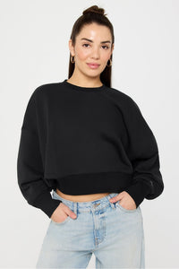 YEAR ROUND TERRY CREW NECK SWEATSHIRT