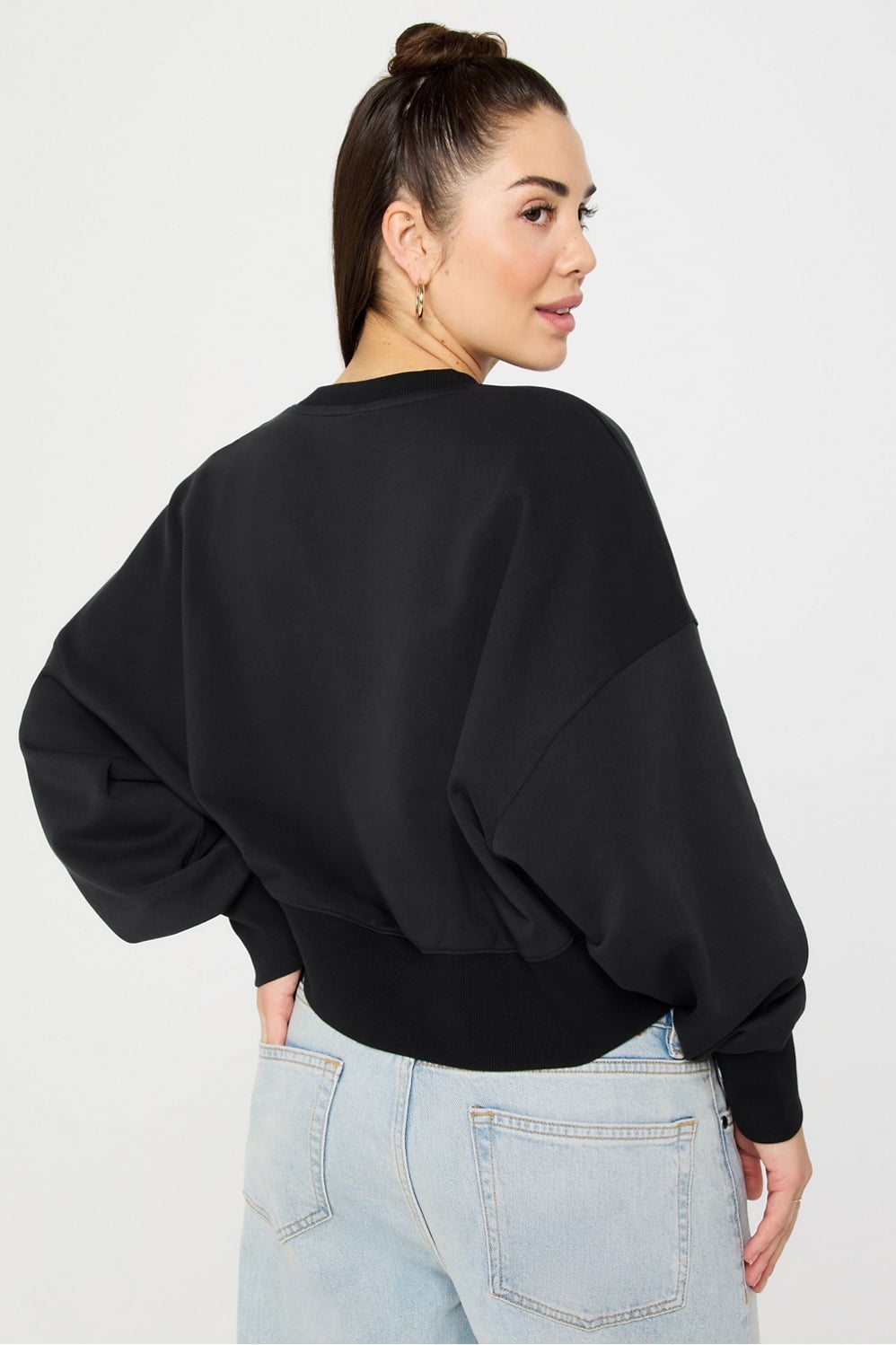 YEAR ROUND TERRY CREW NECK SWEATSHIRT