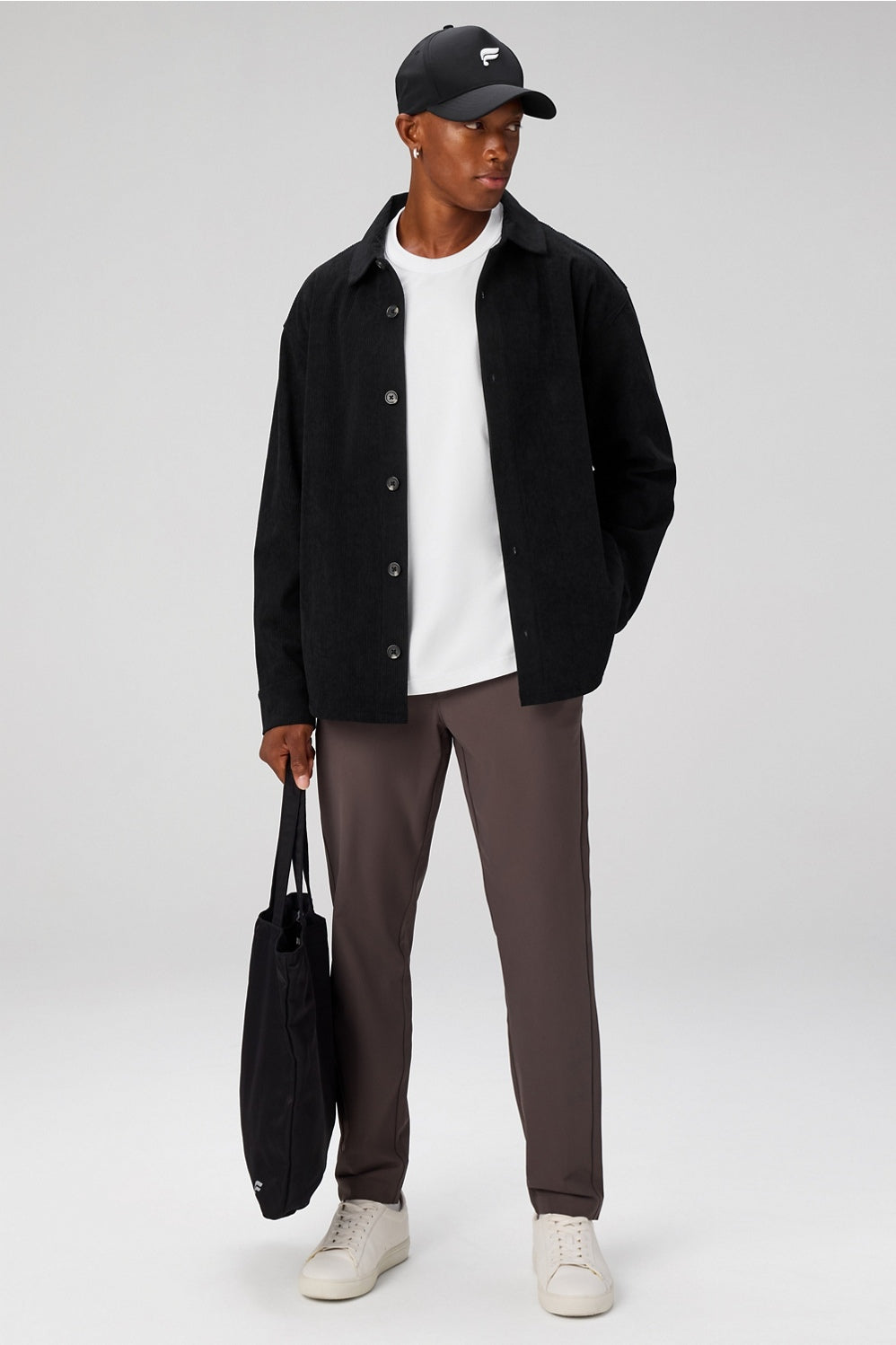 THE CLUB CORD RELAXED SHIRT JACKET