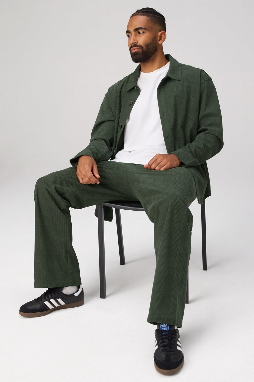 THE CLUB CORD RELAXED SHIRT JACKET
