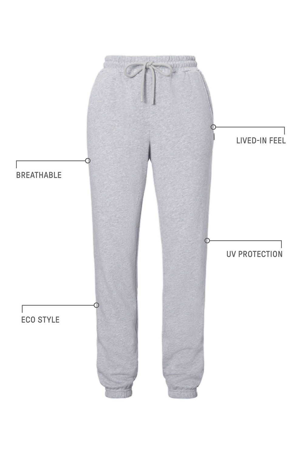 YEAR ROUND TERRY HIGH-WAISTED SWEATPANT - SHORT