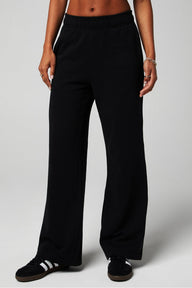 YEAR ROUND TERRY WIDE LEG SWEATPANT