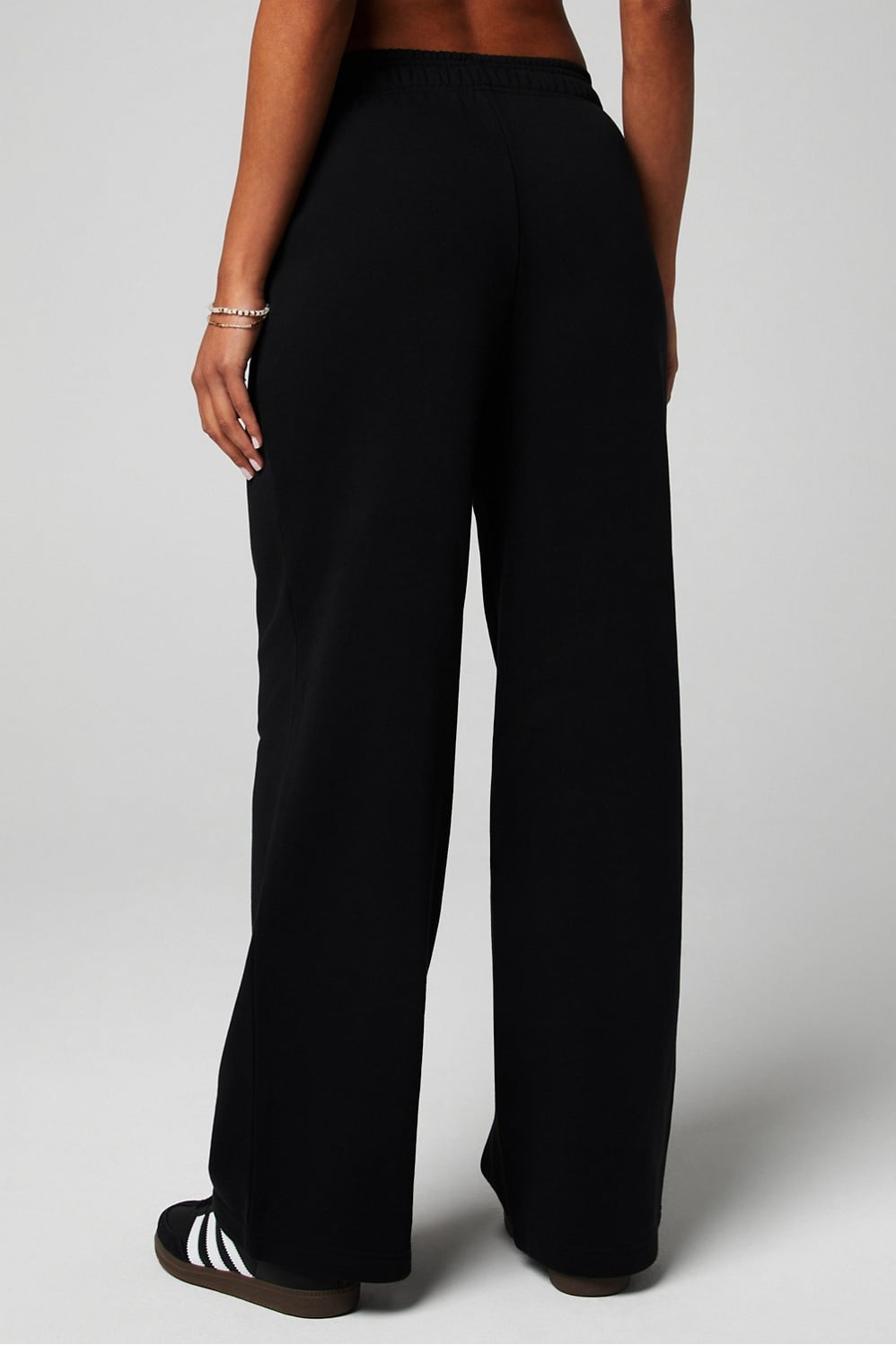 YEAR ROUND TERRY WIDE LEG SWEATPANT