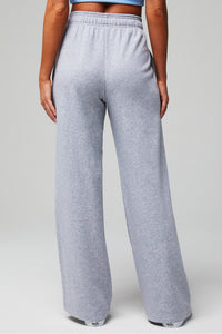 YEAR ROUND TERRY WIDE LEG SWEATPANT-SHORT