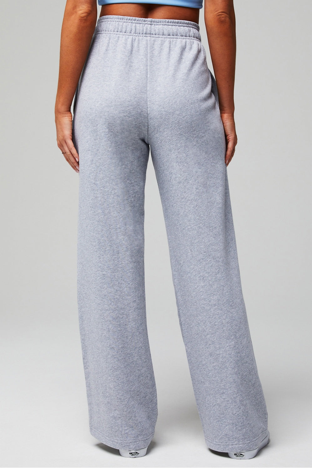 YEAR ROUND TERRY WIDE LEG SWEATPANT-SHORT
