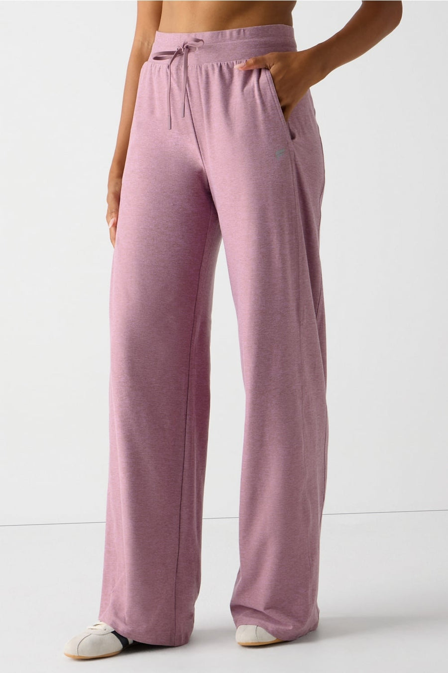 CLOUD JERSEY WIDE LEG PANT