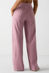 CLOUD JERSEY WIDE LEG PANT