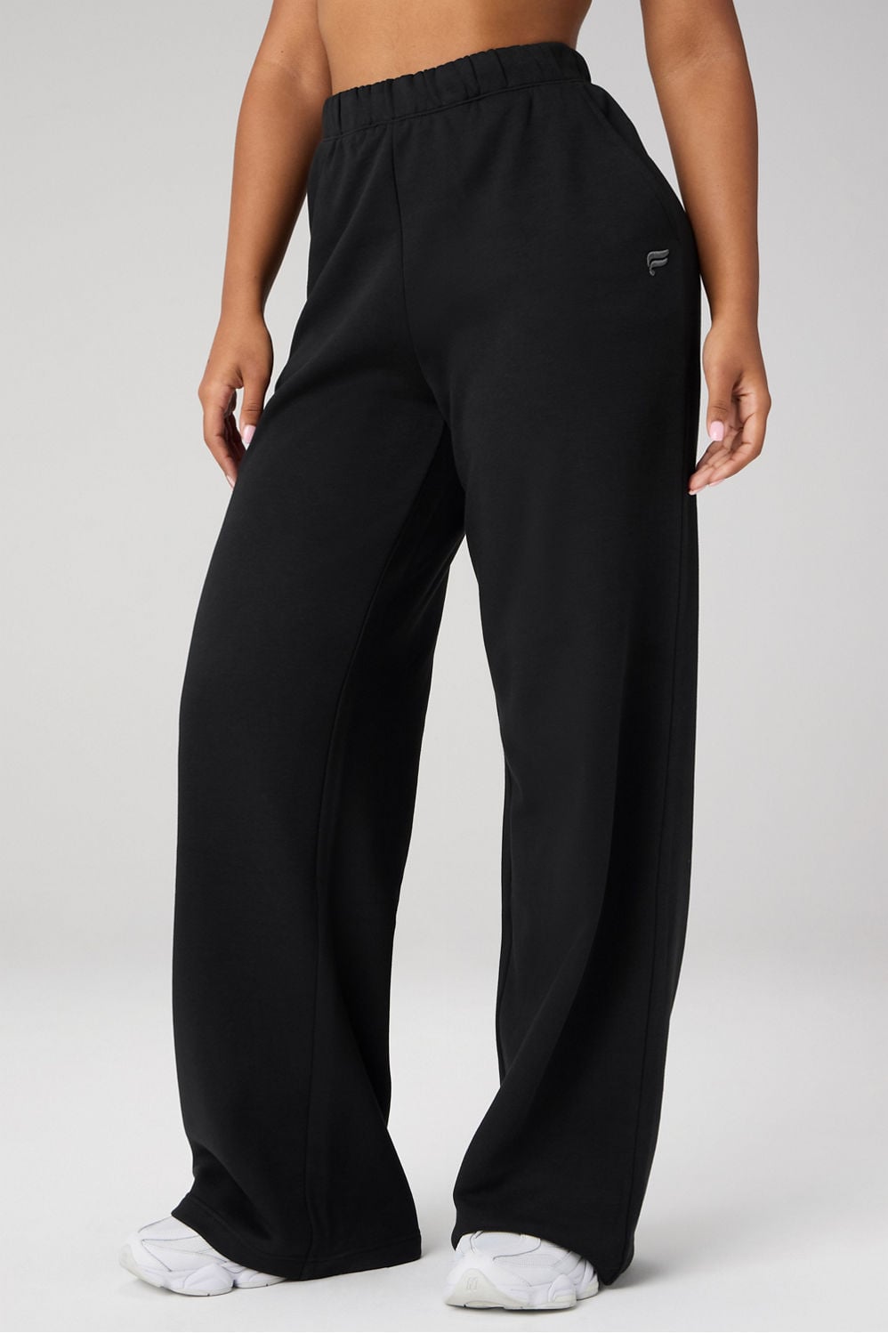 COZY FLEECE WIDE LEG SWEATPANT