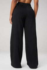 COZY FLEECE WIDE LEG SWEATPANT