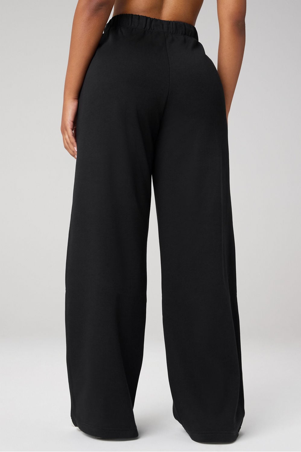COZY FLEECE WIDE LEG SWEATPANT