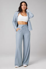 CLOUD JERSEY WIDE LEG PANT-SHORT