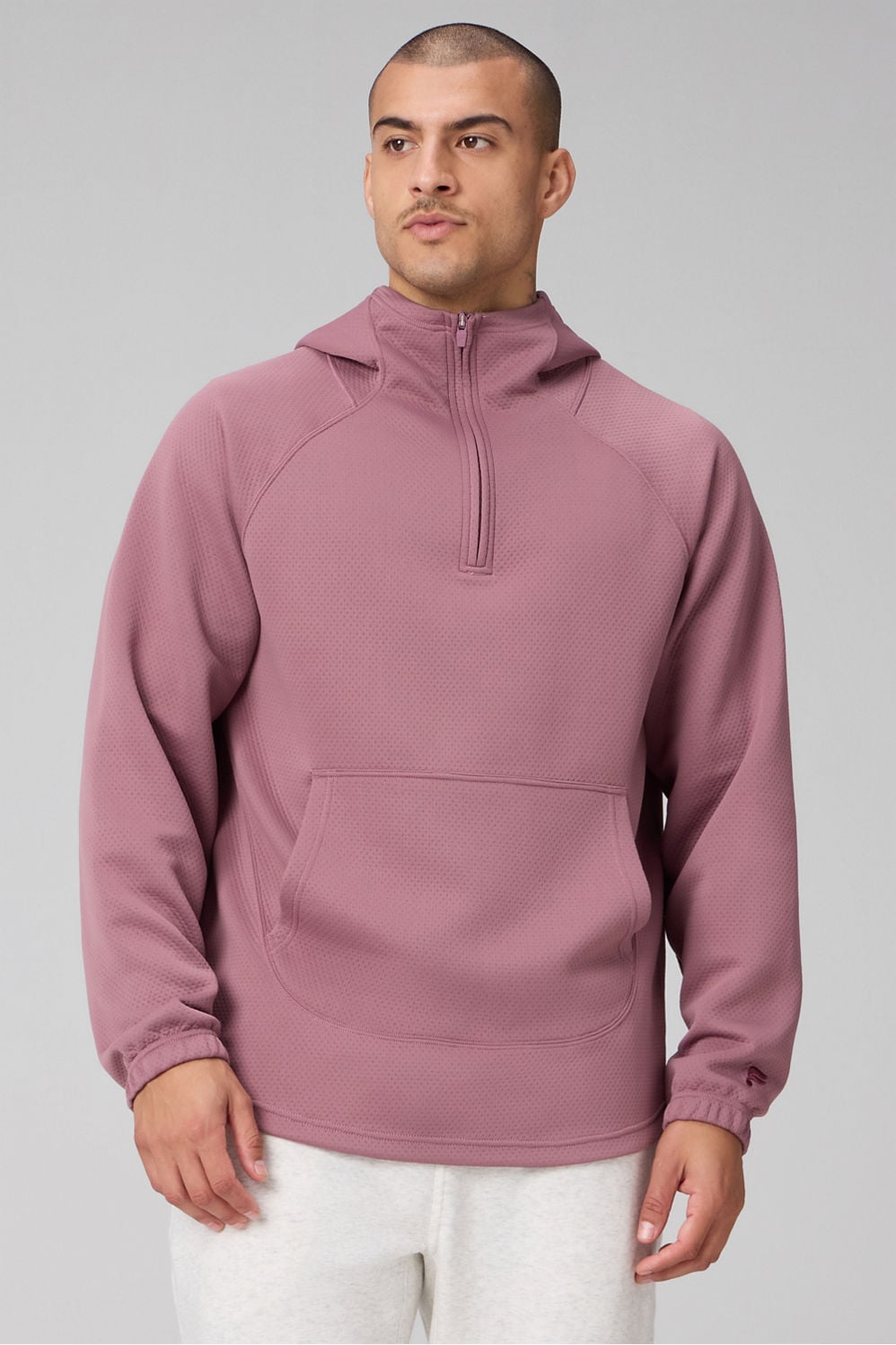 THE GRIDTECH QUARTER ZIP HOODIE