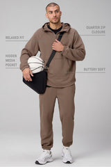 THE GRIDTECH QUARTER ZIP HOODIE