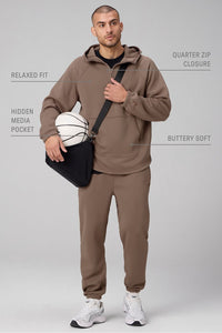 THE GRIDTECH QUARTER ZIP HOODIE
