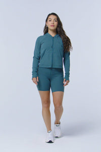 OASIS HIGH-WAISTED POCKET SHORT 6"