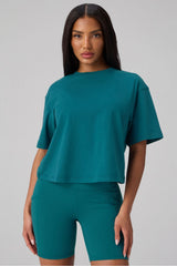 100% COTTON BOXY TEE