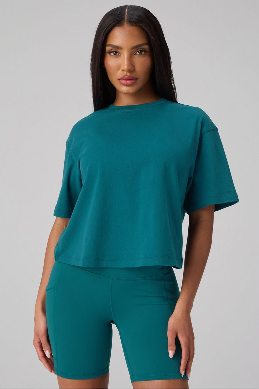 100% COTTON BOXY TEE