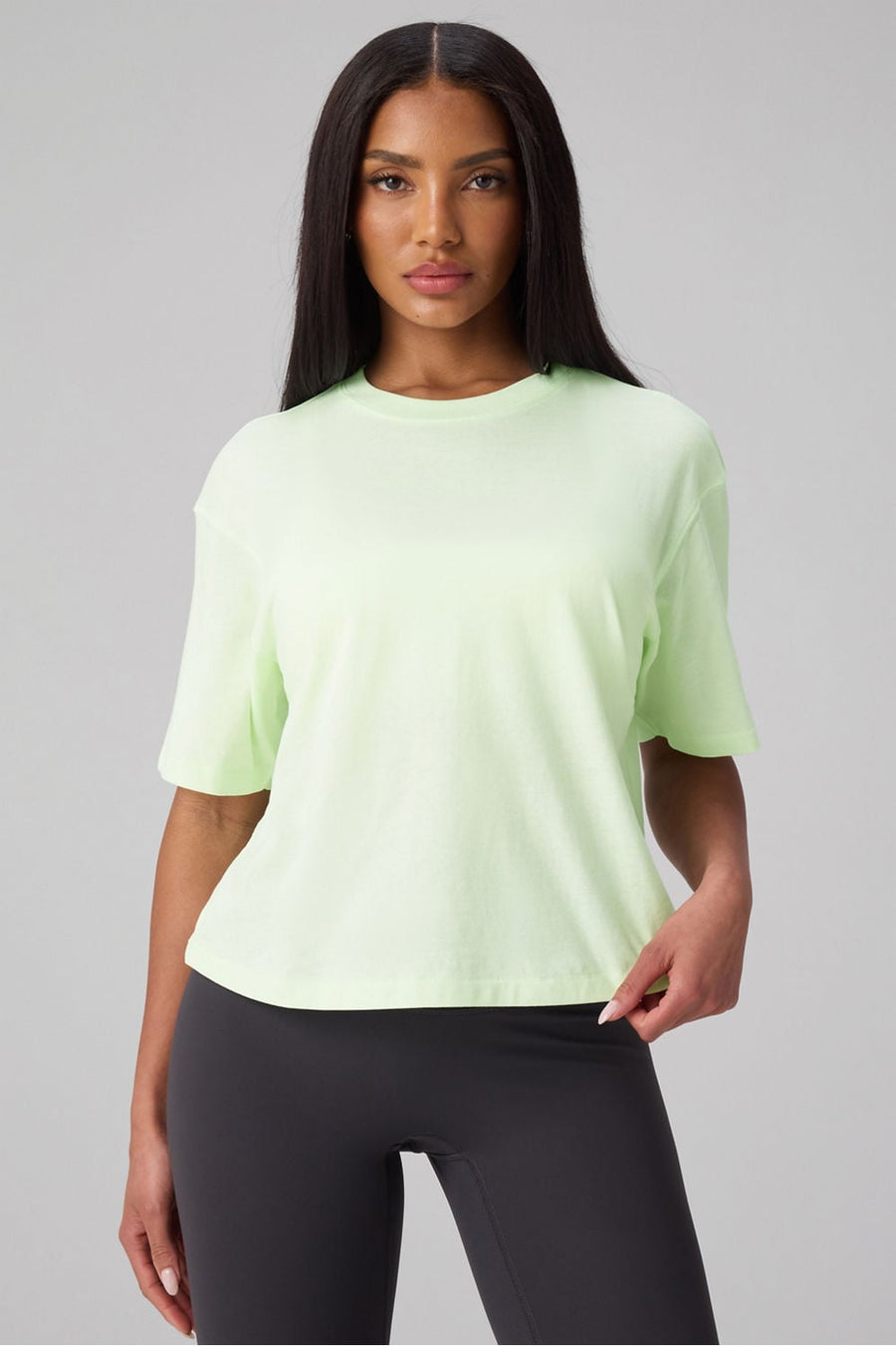 100% COTTON BOXY TEE