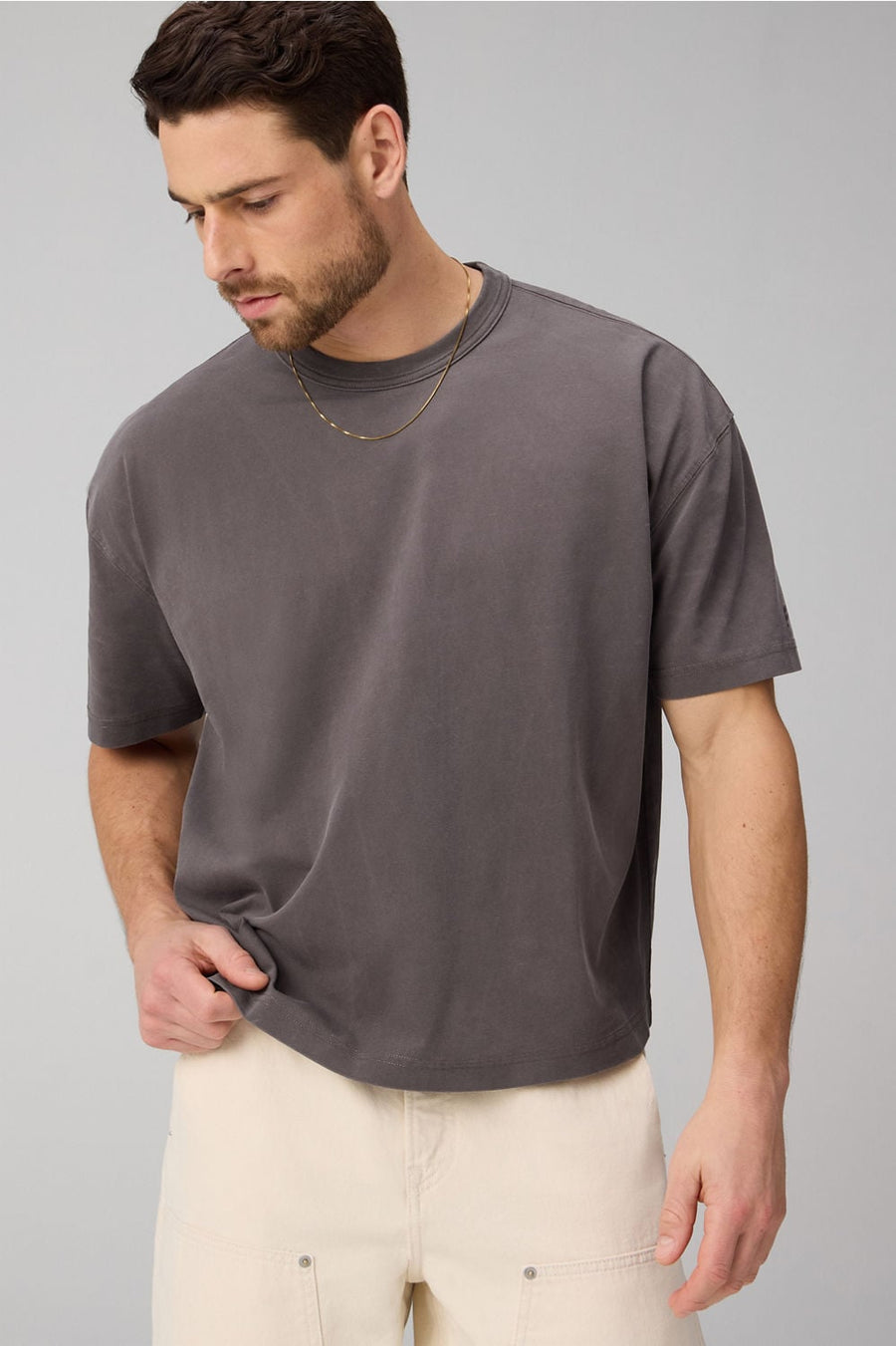 THE EFFORTLESS OVERSIZED CROP TEE