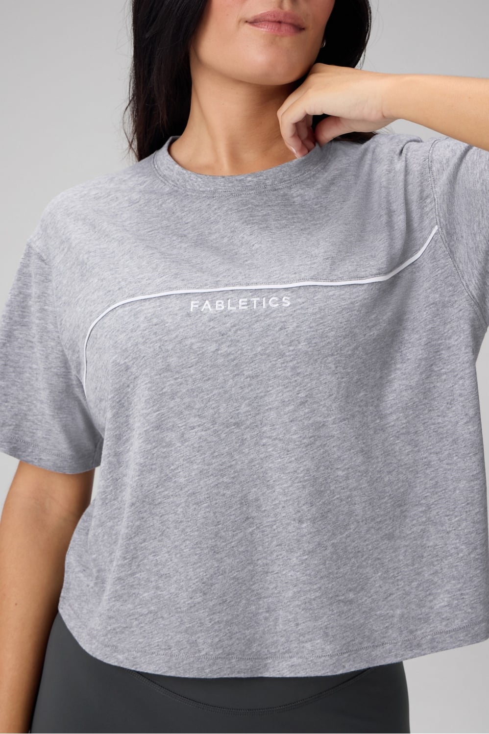 100% COTTON BOXY TEE