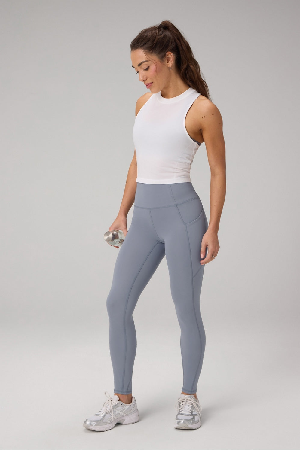 FEATHER TECH+ RACERBACK CROPPED TANK