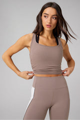 MODAL RIB CROPPED TANK