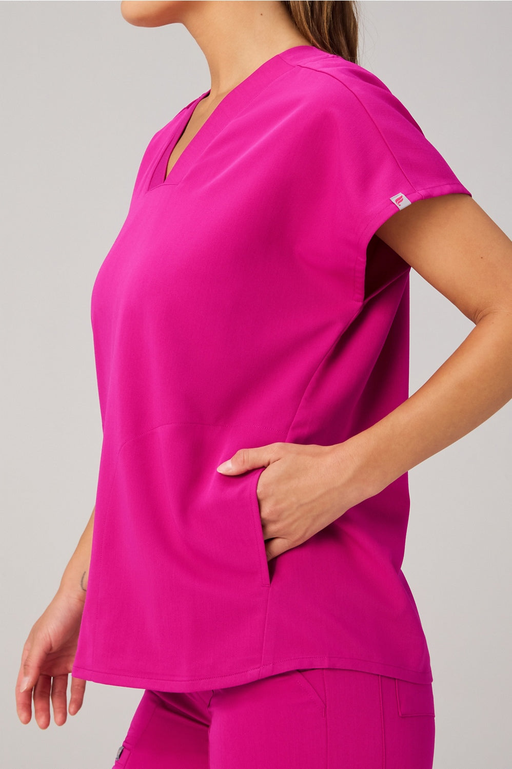 360 Built-In Bra Scrub Top